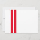 Moderne typografie Mannelijk Afstuderen Foto Aankondiging (Achterkant)