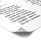 Moderne typografie met briefing voor weddenschappe poster (Hoek)