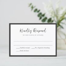 Moderne typografie Minimalistische bruiloft