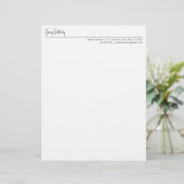 Moderne Typografie Minimalistische Mannelijke Stat (Staand voorkant)