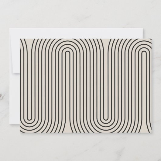 Moderne typografie multi foto afstuderen (Achterkant)