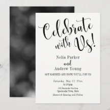 Moderne Typografie Na Huwelijksfeest Viering