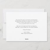 Moderne Typografie Rode Fotocollage Kerstmis Feestdagenkaart (Achterkant)