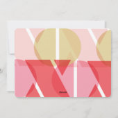 Moderne Typografie Roze XOXO Valentijnsdag Foto Feestdagenkaart (Achterkant)