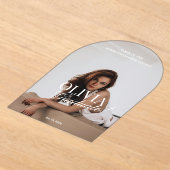 Moderne typografie script graduele aankondiging (Laagn)