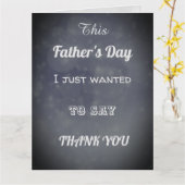 Moderne typografie-stijl Dank u eerwaarde dag Kaart (Gele Bloem)