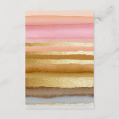 Moderne Typografie Sunset QR Code Trouwdetails Informatiekaartje (Achterkant)