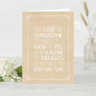 Moderne typografie sympathie kaart