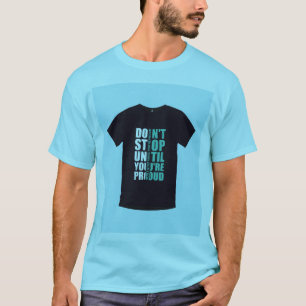 Moderne typografie T-shirt ontwerp