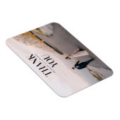 Moderne typografie vet Bedankt Magnet Magneet (Rechterzijde)