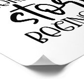 Moderne typografie voor huis citaten poster (Hoek)