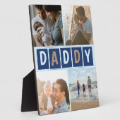Moderne typografie voor papa foto fotoplaat (Zijkant)
