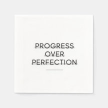 Moderne typografie vooruitgang boven perfectie tek