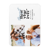 Moderne typografie vreemdste jaar ooit magneet (Verticaal)