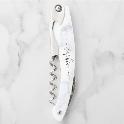 Moderne Typografie Weddenschap Bridesmaid Kurkentrekker (Voorkant)