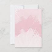 Moderne Typografie Weddenschap Hartelijk dank Bedankkaart (Achterkant)