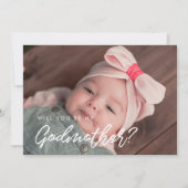 Moderne typografie... zal je mijn Godmoemkaart zij Kaart (Voorkant)