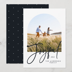 Moderne typografie zwart-wit 1 foto Kerstmis