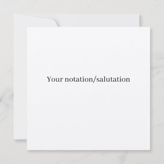 Moderne Typografische Dankkaart Bedankkaart (Achterkant)