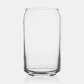 Moderne, typografische REJOICE & ster Kerstmis Blikvorm Glas (Links)