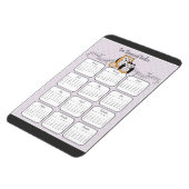 Moderne Uilen 2012 Kalender Magneet (Linkerzijde)