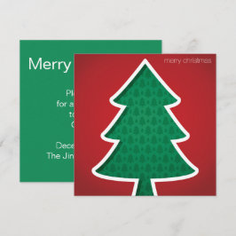 Moderne uitgesneden boom kaart