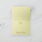 Moderne uitholling van het huwelijk  bedankkaart (Binnen)