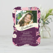 Moderne uitnodiging tot het indienen van Afstuder (Staand voorkant)