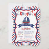 Moderne uitnodiging tot het indienen van Baby show (Voorkant)