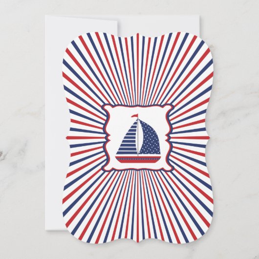 Moderne uitnodiging tot het indienen van Baby show (Achterkant)