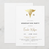 Moderne uitnodiging tot het indienen van een studi (Voorkant / Achterkant)