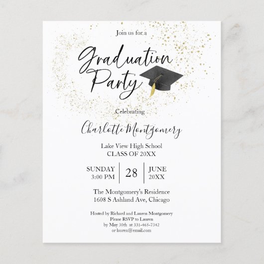 Moderne uitnodiging tot het indienen van voorstell (Voorkant)