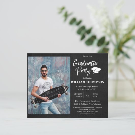 Moderne uitnodiging tot het indienen van voorstell (Staand voorkant)