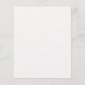 Moderne uitnodiging tot huwelijk in Boheems (Achterkant)