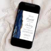 Moderne uitnodiging tot inschrijving in de marinem