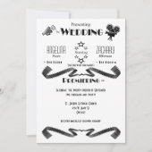 moderne uitnodiging tot uitzending van wedstrijde (Voorkant)