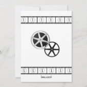 moderne uitnodiging tot uitzending van wedstrijde (Achterkant)