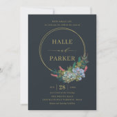 Moderne uitnodiging tot weddenschappen (Voorkant)