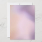 Moderne uitnodiging tot weddenschappen in metallis (Achterkant)