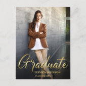 Moderne Uitnodiging van de Partij van de Graduatie (Voorkant)