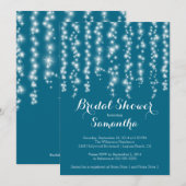 Moderne uitnodiging voor bridal (Voorkant / Achterkant)