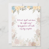 Moderne uitnodiging voor bruiloft (Achterkant)