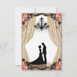 Moderne uitnodiging voor bruiloft