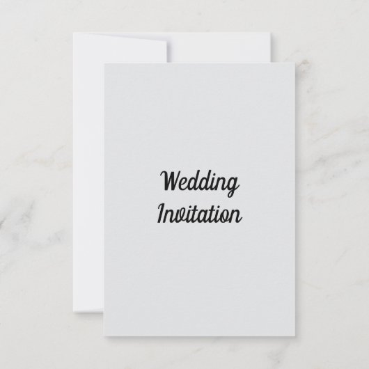 Moderne uitnodiging voor bruiloft (Achterkant)