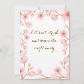 Moderne uitnodiging voor bruiloft (Achterkant)