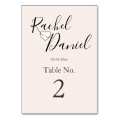 Moderne uitnodiging voor bruiloft kaart (Achterkant)