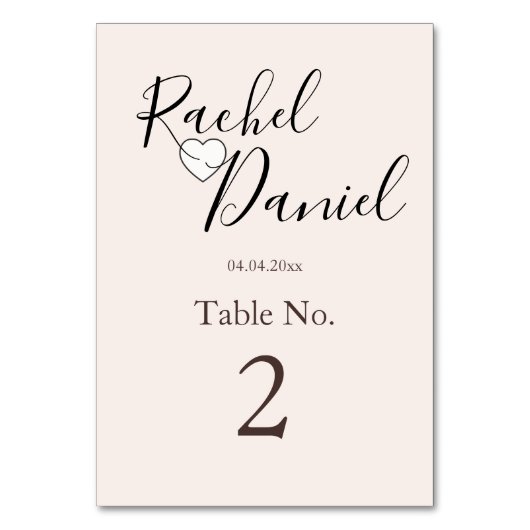 Moderne uitnodiging voor bruiloft kaart (Voorkant)