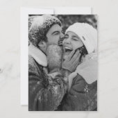 Moderne uitnodiging voor bruiloft op internet (Achterkant)