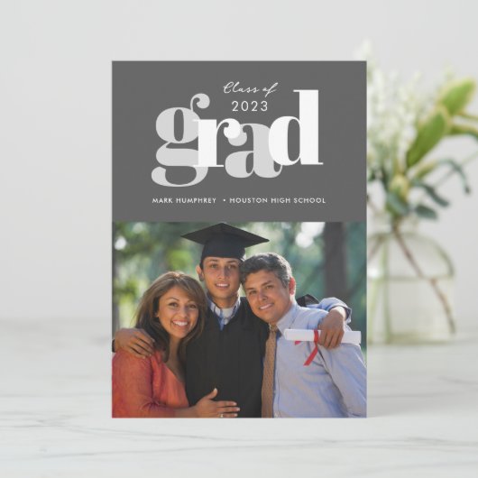 Moderne uitnodiging voor digitale fotografie (Staand voorkant)