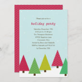 Moderne uitnodiging voor een feestdag (Voorkant / Achterkant)